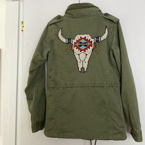 Denim & Supply Ralph Lauren Beaded Field Jacket - XS